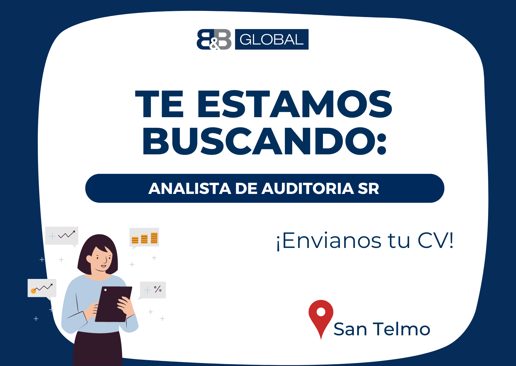 ¡Oportunidades De Empleo En B&B GLOBAL!