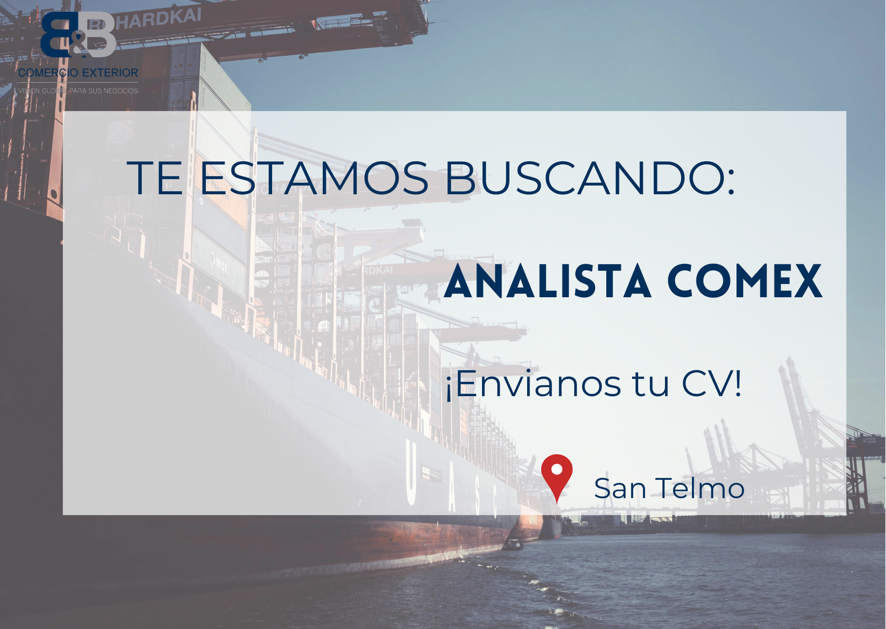 ¡Oportunidades De Empleo En B&B Comercio Exterior!