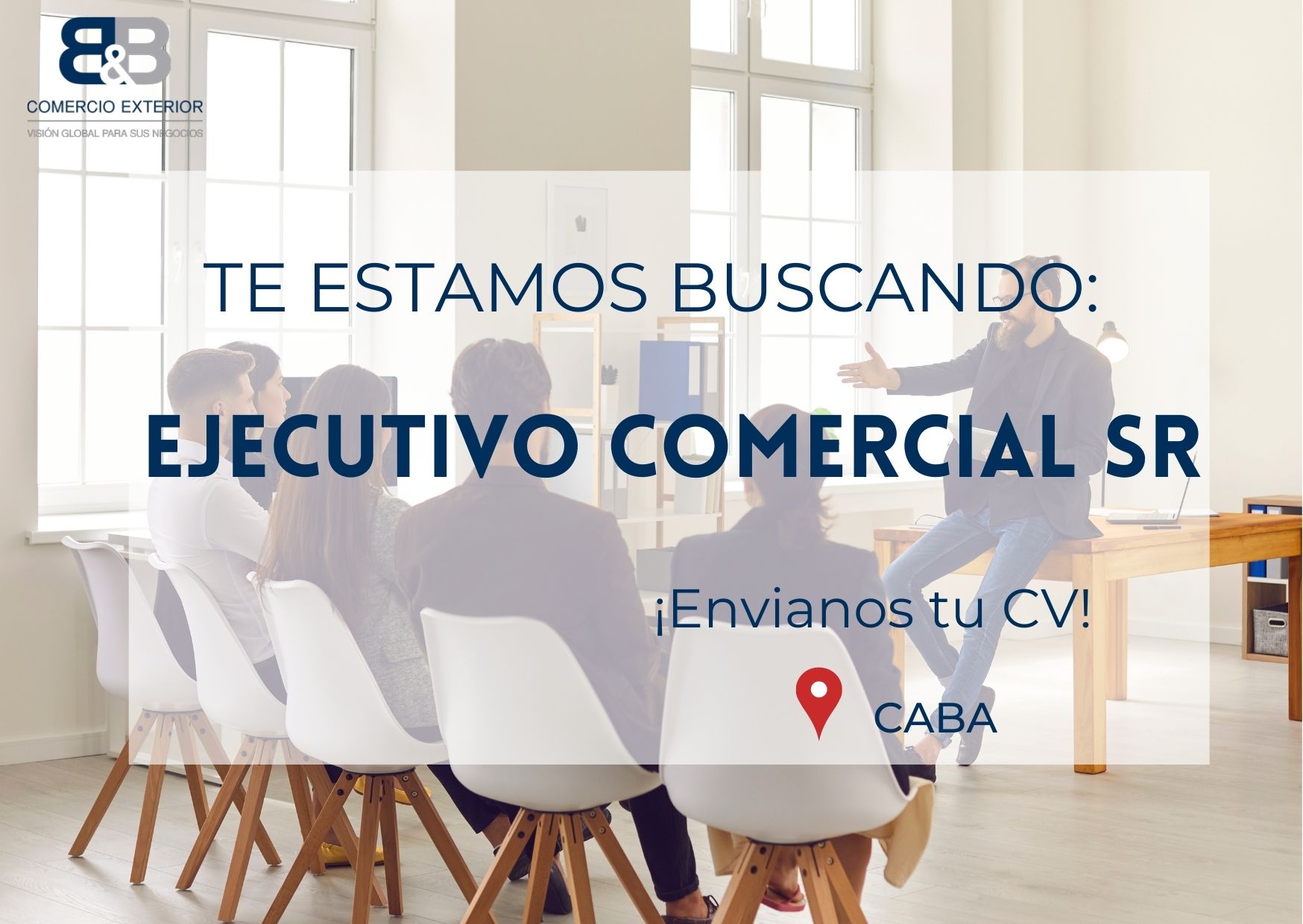 Nuevas Oportunidades De Empleo: Ejecutivo Comercial Sr En B&B Comercio ...